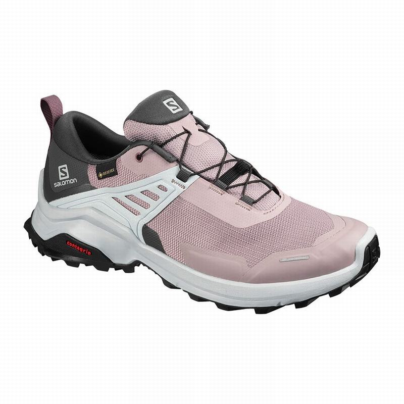 Chaussures De Randonnée Salomon Femme Rose - Salomon X RAISE GORE-TEX - France (4786-DWURG)